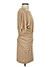 Ali Ro Solid Tan Cocktail Dress Size 4 - photo 4