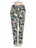 Sam & Lavi 100% Rayon Floral Green Casual Pants Size S - photo 1