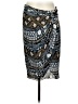 Veronica Beard 100% Polyester Paisley Blue Brown Casual Skirt Size S (estimated) - photo 1