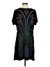 Miuse 100% Viscose Paisley Black Casual Dress Size S - photo 2