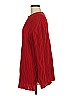 J.Jill 100% Polyester Red Pullover Sweater Size M - photo 5
