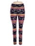 Lularoe Print Pink Purple Leggings Size 1X (Tall & Curvy) - photo 1