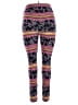 Lularoe Print Pink Purple Leggings Size 1X (Tall & Curvy) - photo 2