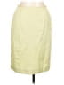 Kasper 100% Polyester Solid Yellow Green Formal Skirt Size 10 (petite) - photo 1
