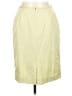 Kasper 100% Polyester Solid Yellow Green Formal Skirt Size 10 (petite) - photo 2