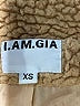 I.AM.GIA 100% Polyester Tan Coat Size XS - photo 6