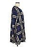 Unbranded Plaid Blue Casual Dress Size LgEstimated - photo 4