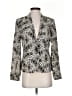 Vince Camuto 100% Polyester Animal Print Ivory Blazer Size 2 - photo 1