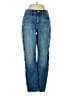 J.Crew Stripes Blue Jeans Size 25 waist - photo 1