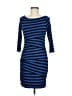 Bailey 44 Stripes Blue Casual Dress Size M - photo 1