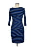 Bailey 44 Stripes Blue Casual Dress Size M - photo 2
