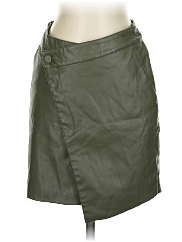 Nicholas Faux Leather Skirt (view 1)