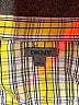 DKNY Plaid Yellow Long Sleeve Button-Down Shirt Size 7 - photo 3