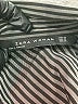 Zara Stripes Black Long Sleeve Blouse Size XS - photo 7