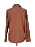 Stylus Brown Long Sleeve Blouse Size L - photo 2