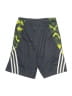 Adidas 100% Polyester Graphic Gray Athletic Shorts Size 7 - photo 2