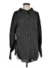 Zara Stripes Black Long Sleeve Blouse Size XS - photo 1