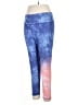 Kali Tie-dye Blue Active Pants Size 1X - photo 1