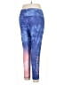 Kali Tie-dye Blue Active Pants Size 1X - photo 2