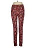 Lularoe Print Red Orange Active Pants Size 1X (Tall & Curvy) - photo 1