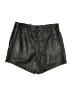 House of Three Metallic Black Shorts Size 6 - photo 2