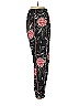 Avon 100% Viscose Floral Black Casual Pants Size 10 - 12 - photo 4