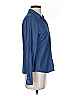 7th Avenue Design Studio New York & Company Blue Long Sleeve Button-Down Shirt Size S - photo 4
