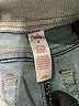 Justice Solid Blue Jeans Size 8 - photo 3