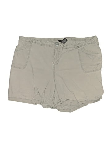 Lane Bryant Khaki Shorts (view 1)
