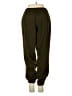 Express 100% Polyester Solid Green Casual Pants Size XS - photo 2