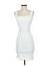 Guess Solid White Cocktail Dress Size XS - photo 1