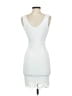 Guess Solid White Cocktail Dress Size XS - photo 2