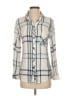 Rails 100% Cotton Plaid Ivory Long Sleeve Button-Down Shirt Size S - photo 1