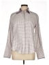 T.ba Houndstooth Gray Long Sleeve Blouse Size EU 44 / US 14 - photo 1