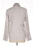 T.ba Houndstooth Gray Long Sleeve Blouse Size EU 44 / US 14 - photo 2