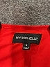 My Michelle 100% Polyester Red 3/4 Sleeve Blouse Size S - photo 7