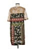 Tiny 100% Polyester Print Gray Casual Dress Size S - photo 2