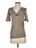 Rivamonti Gray Short Sleeve Top Size S - photo 1