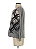 Karen Millen Argyle Gray Pullover Sweater Size Sm (2) - photo 5