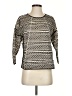 Madewell Black Tan 3/4 Sleeve Top Size XS - photo 1