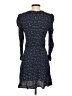 Veronica Beard 100% Rayon Hearts Blue Casual Dress Size 2 - photo 2