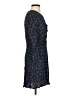 Veronica Beard 100% Rayon Hearts Blue Casual Dress Size 2 - photo 4