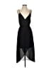 Dina Be 100% Polyester Solid Black Cocktail Dress Size XS - photo 1