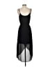 Dina Be 100% Polyester Solid Black Cocktail Dress Size XS - photo 2