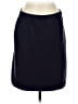 Lands' End Solid Blue Formal Skirt Size 10 - 12 - photo 1