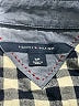 Tommy Hilfiger Checkered-gingham Blue 3/4 Sleeve Blouse Size S - photo 7