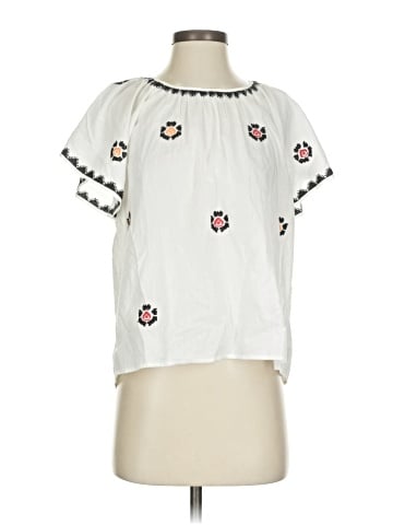 Madewell Short Sleeve Blouse (view 1)