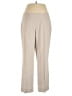 AKRIS Solid Tan Wool Pants Size 14 - photo 1