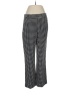 Equipment Houndstooth Black Dress Pants Size 8 - photo 1