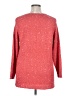 Chico's Tweed Red Pullover Sweater Size XL (3) - photo 2